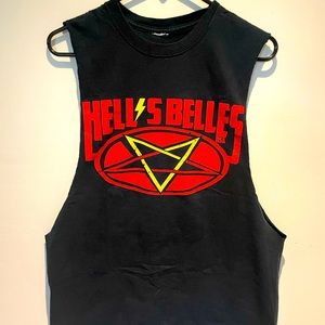 Hell’s Belles (All female AC/DC Tribute band) T-shirt.